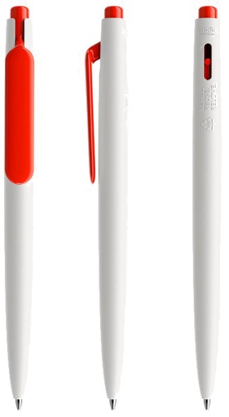 DS11 prodir Kugelschreiber PMP M02 weiß-red