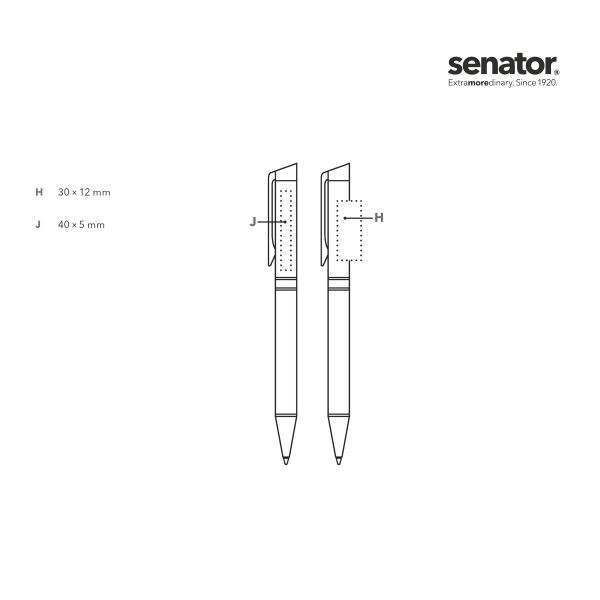 SENATOR Metallkugelschreiber CARBON LINE 2159