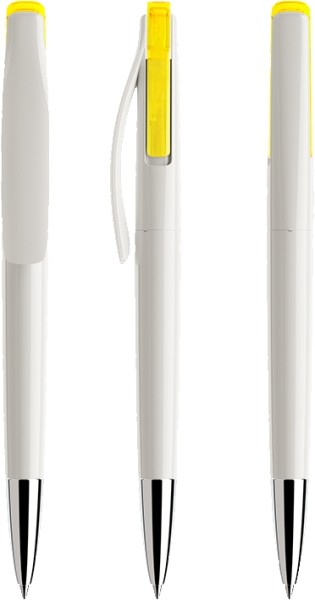 prodir Kugelschreiber DS2 PPC-T Weiß T07 Lemon