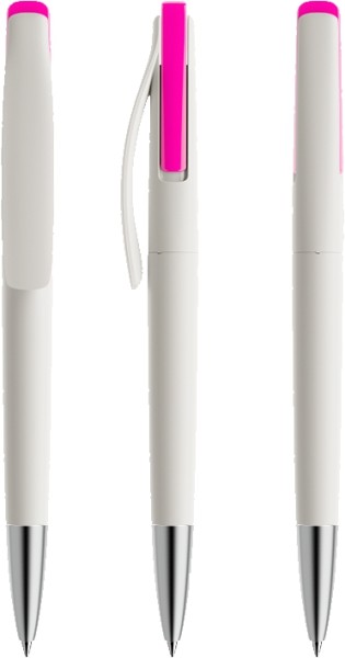 prodir Kugelschreiber DS2 PMS-P Weiß P23 Pink