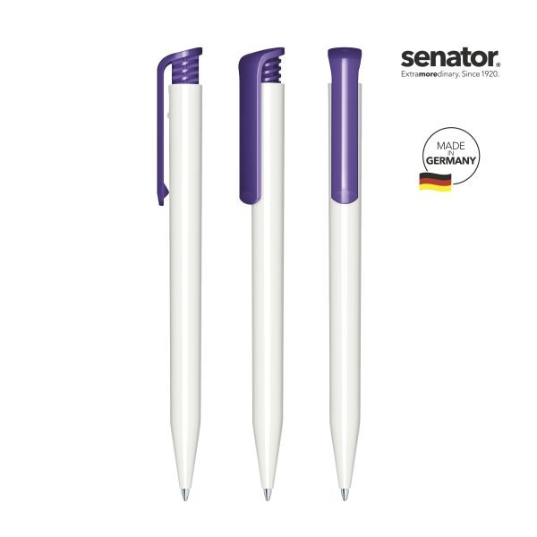 SENATOR Kugelschreiber SUPER HIT Polished Basic 2955 Pantone 267 Violett
