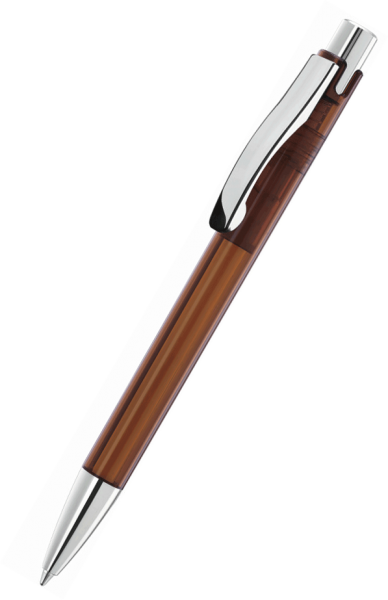 UMA Kugelschreiber CANDY transparent M SI 0-0124 Braun