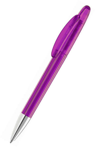 UMA Kugelschreiber ICON transparent SI 0-0056 Mittelviolett