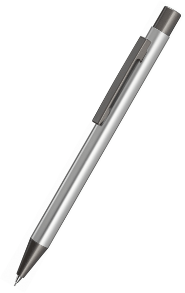 UMA Druckbleisift STRAIGHT B 0-9457 B Silber