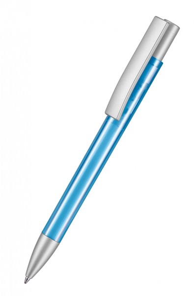 Ritter Pen Kugelschreiber Stratos Transparent SI 37901 Caribic-Blau 4110