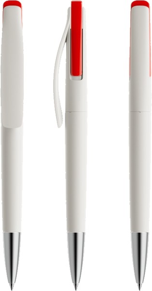 prodir Kugelschreiber DS2 PMS-P Weiß P20 Red 