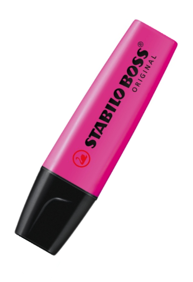 STABILO BOSS ORIGINAL Textmarker lila