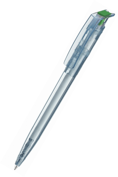 UMA Kugelschreiber RECYCLED PET PEN transparent SG 0-2260 Dunkelgrün