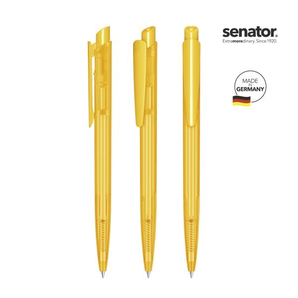 SENATOR Kugelschreiber DART Clear 2602 Pantone 7408 Gelb