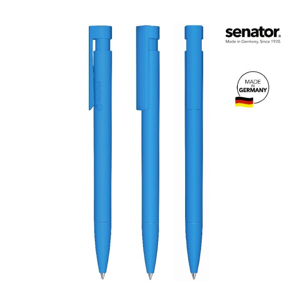 SENATOR Kugelschreiber LIBERTY MATT RECYCLED 3307 - Hellblau 279